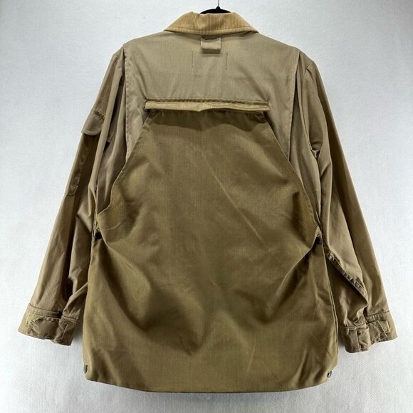 Remington VTG Jacket Mens Sz S Field Utility Hunting Full Zip Duck Canvas Beige - Picture 3 of 14
